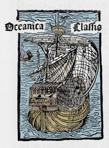 Columbus skepp, Santa Maria, 1493, 1912 av Unbekannt