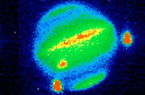 Kometen Shoemaker-Levy kolliderar med Jupiter, 20 juli 1994 av Unbekannt