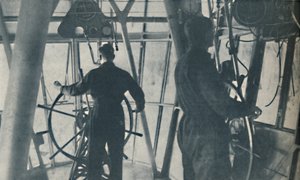 Komfort för passagerare och kabinen av en fantastisk centralkontroll, c1935 av Unbekannt