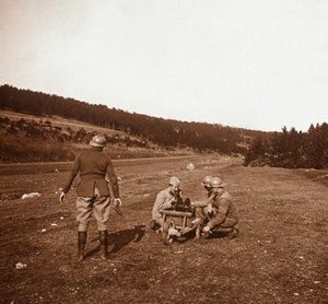 Communications, Genicourt, norra Frankrike, c1914-c1918 av Unbekannt