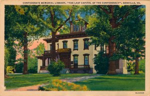 Confederate Memorial Library, Danville, Virginia, 1938 av Unbekannt