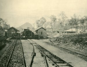Cooran Railway Station, Queensland, 1901. av Unbekannt
