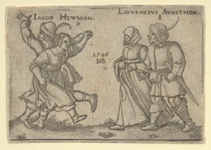 Kopia av juli och augusti, från Bondefesten eller de tolv månaderna, efter 1547. av Unbekannt