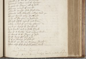 Kopia av krönikan Andrew av Wyntoun, Fol 224 recto, detalj, c.1550 (bläck på papper) av Unbekannt