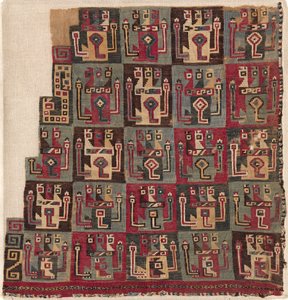 Hörnfragment, troligen från en tunika, ca. 700-1100. av Unbekannt