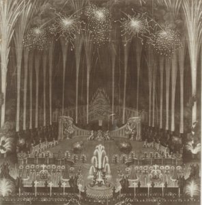 Kröning av tsarina Elizabeth, Moskva, 25 april 1742. av Unbekannt