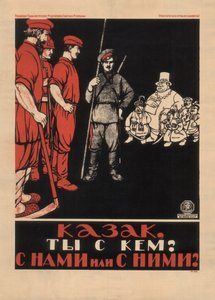 Kosack! Vilken sida står du på Är du med oss eller med dem, 1920 av Unbekannt