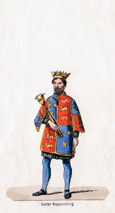 Kostymdesign för Shakespeares pjäs Henry VIII, 1800-talet av Unbekannt