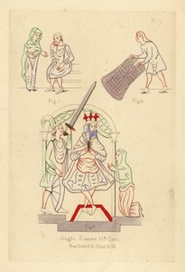 anglosaxarnas dräkter av Unbekannt