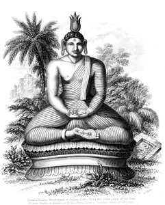 Cotama Buddha, 1880 av Unbekannt
