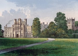 Coughton Court, Warwickshire, sent 1800-tal av Unbekannt