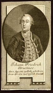 Greve Johann Friedrich Struensee 1737-1772, 1772. av Unbekannt