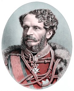 Greve Julius Andrassy 1823-1890, ungersk statsman, c1880 av Unbekannt