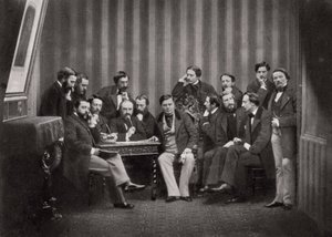 Greve Walewski, fransk statsman, 1860 av Unbekannt