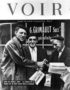 Omslag till tidningen Se, 1944 av Unbekannt