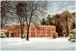 Cranbury Park, Hampshire, hem för familjen Chamberlayne, c1880 av Unbekannt