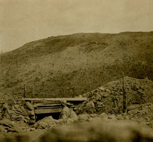 Kullen vid Les Éparges, norra Frankrike, c1914-c1918. av Unbekannt