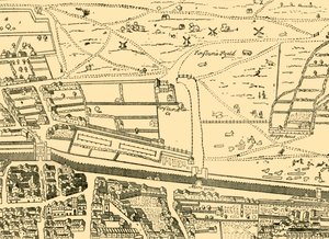 Cripplegate and Neighbourhood, c1872. av Unbekannt
