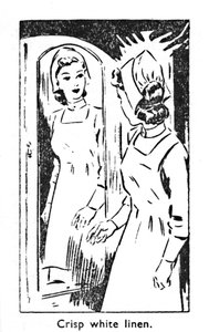 Knasigt vitt linne, 1940 av Unbekannt