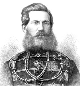 Kronprins Fredrik William av Preussen, 1870. av Unbekannt