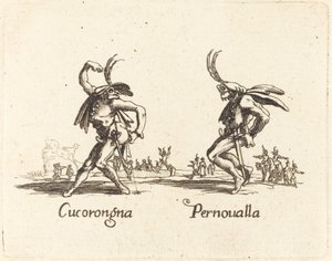 Cucorongna och Pernoualla. av Unbekannt