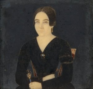 Från. Barbara Vizcarrondo de Elzaburu, 1800-talet. av Unbekannt