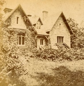 Dairy Cottage, Prospect Park, Brooklyn, N.Y., c1880-talet. av Unbekannt