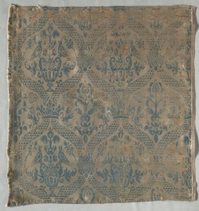 Damastfragment, 1500-tal. av Unbekannt