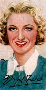 Dame Gracie Fields, 1898-1979, engelsk sångerska och komiker, 1900-talet av Unbekannt