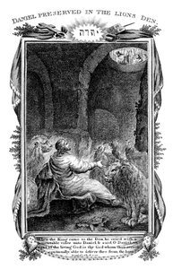 Daniel i lejonhålan, 1804 av Unbekannt