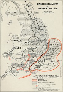 Dansk invasion av Wessex 876-878, 1935 av Unbekannt