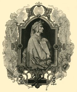 Dante Alighieri, c1265 -1321, 1890. av Unbekannt