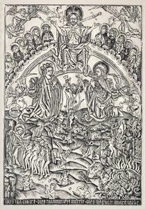 Den sista domen, c. 1490. av Unbekannt