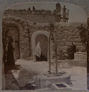 Davids väl i utkanten av Betlehem, c1900 av Unbekannt
