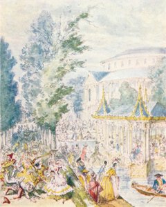 Dagmaskerad i Ranelagh Gardens, 1842, 1903. av Unbekannt