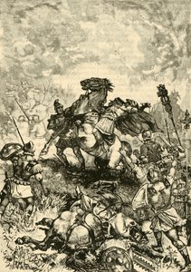 Avfällingen Julianus död, 1890. av Unbekannt