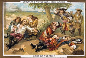 Marshall Turennes död, 1675, 1800-talet av Unbekannt