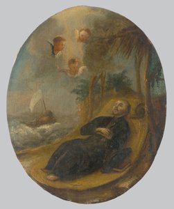 Death of Saint Francis of Assisi av Unbekannt