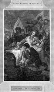 Sir Philip Sydneys död, 1586 c1815 av Unbekannt