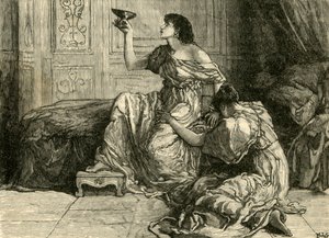 Sophonisbas död 1890. av Unbekannt