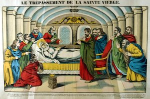 Jungfru Marias död, 1800-talet av Unbekannt
