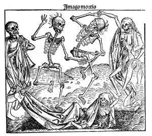 Death triumphant, 1493 av Unbekannt