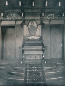 Dekorationer för ett musikrum av Fritz Erler, c1899 av Unbekannt