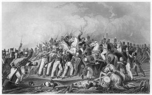 Sealkote-mytteriernas nederlag av general Nicholsons kolumn, 1857, c1860 av Unbekannt