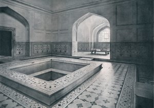 Delhi. Kungliga baden i palatset, c1910. av Unbekannt