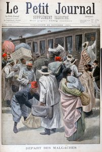 Madagaskernas avgång, världsutställningen 1900, Paris, 1900 av Unbekannt