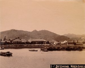 Deshima, Nagasaki, c1890-1900 av Unbekannt