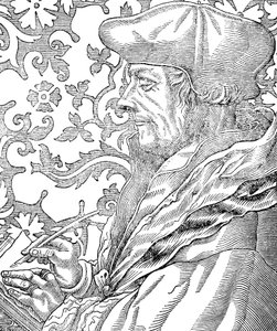 Desiderius Erasmus, holländsk humanist och forskare från 1400-1500-talet, 1800-talet av Unbekannt