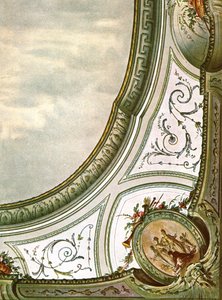 Design för takdekoration, Italien, 1928. av Unbekannt