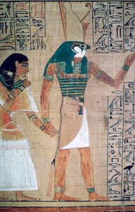 Detalj från Book of the Dead of Ani, blad 4 av Unbekannt